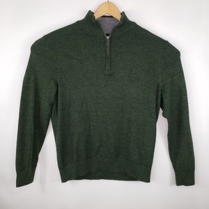 Nautica Mens Size Medium 1/4 Zip